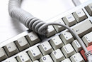 coiled Cable wire Mechanical Keyboard GH60 USB V2 cable mini micro type c USB port for kit poker 2 xd64 xd75 xd96 mobile phone