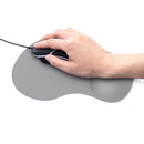 Ergonomic Mouse Pad Silicone Mousepad Wrist Rest+Lycra Fabric PC Gamer Anti-Slip Gaming Laptops Keyboard Desk Accessories