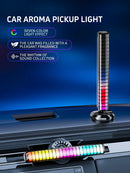 RGB LED 3D Screen Atmosphere Light Bar for Car Export Aromatherapy with Multiple Modes Adjustable Rhythm Pickup