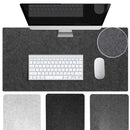 Gaming Accessories Wool Felt Mouse Pad Large Size Writing Mat Keyboard Mice Mat Non-slip Home Office Computer Desk Protector
