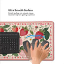 Desks Decor Deskmat Flower Strawberry Design Mouse Pad Large Rubber Anti-slip PC Desk Accessories Mousepad Hd Gamer Keyboard Mat