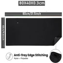 RGB Gaming Mouse Pad, 31.5 x 11.8 Inch Oversized Mouse Mat with 14 Light Modes, Non-Slip Rubber Base, Large Keyboard Pad for PC