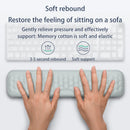 Mousepad Ergonomic Keyboard Mouse Wrist Rest Office Typing Protection Relax Wrist Memory Foam Mouse Pad For Computer Laptop Desk