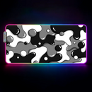 Gameing Strata Liquid Cool Mouse Pad  RGB Led Gaming Bedroom Office Desk Non-Slip Mat  Waterproof Large