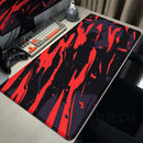 Gaming Mouse Pad Strata Liquid Art Design Desk Mats Natural Rubber Non-Slip Game Mousepad Large Computer Keyboard Protective Mat