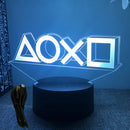 NEON GAMER 3D Lamp LED Night Light Gaming Setup RGB Children's Lamps Gamer Room Decoration Bedroom Table Lamp Personalized Gifts