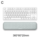 Mousepad Ergonomic Keyboard Mouse Wrist Rest Office Typing Protection Relax Wrist Memory Foam Mouse Pad Computer Laptop Desk Mat