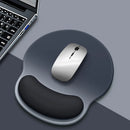 Ergonomic Mouse Pad with Gradient Colors Wrist Support Soft Cushion Non Slip Base for Laptop Desk