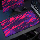 Gaming Mouse Pad Strata Liquid Art Design Desk Mats Natural Rubber Non-Slip Game Mousepad Large Computer Keyboard Protective Mat