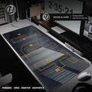 Desk Mat TUF Gaming Mouse Pad Large Deskmat Gamer Cabinet Deskpad Xxl Mousepad Speed Computer and Office Playmat Kawaii Mats Xl