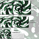 Large Mousepad Black and White Strata Liquid Keyboards Office Deskmat 30x80cm Computer Non-slip Mouse Pad Art Design Carpet Gift