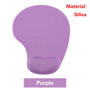 Ergonomic Mouse Pad Silicone Mousepad Wrist Rest+Lycra Fabric PC Gamer Anti-Slip Gaming Laptops Keyboard Desk Accessories