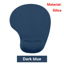Ergonomic Mouse Pad Silicone Mousepad Wrist Rest+Lycra Fabric PC Gamer Anti-Slip Gaming Laptops Keyboard Desk Accessories