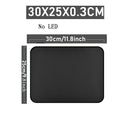 RGB Gaming Mouse Pad, 31.5 x 11.8 Inch Oversized Mouse Mat with 14 Light Modes, Non-Slip Rubber Base, Large Keyboard Pad for PC