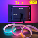 LED Light Strip Computer Screen Colar Sync Monitor Ambilight RGB Lights Ambient Lighting PC Backlight Pickup Light for Game Room