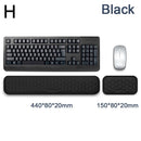 Mousepad Ergonomic Keyboard Mouse Wrist Rest Office Typing Protection Relax Wrist Memory Foam Mouse Pad Computer Laptop Desk Mat