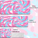 Large Mousepad Black and White Strata Liquid Keyboards Office Deskmat 30x80cm Computer Non-slip Mouse Pad Art Design Carpet Gift