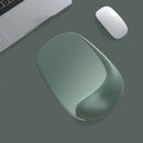 Ergonomic Mouse Pad with Gel Wrist Support Premium Lycra Fabric Non-Slip Perfect for Laptops Desktops mousepad Ideal for Office