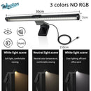 RGB LED Monitor Light Bar Stepless Dimmable Hanging Bar for Work And Gaming - Atmosphere Lamp for Screen Lighting Game Learning
