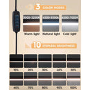 New Led Desk Lamp With Clamp Swing Arm Desk Lamp Dimmable Eye-caring Desk Light With 10 Brightness Level 3 Lighting Modes
