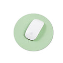 New Hot PU Mouse Pad 22cm Anti-Slip Mousepad Natural Rubber Waterproof Gamer Desk Mat for Desktop PC Computer Laptop Accessories