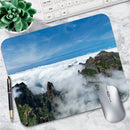 Multi Style Nature Scenery Mouse Pad Non Slip Rubber Desk Mat Aurora Mountain Beach Palm Farm Landscape Office Small Mousepad