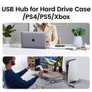UGREEN USB 3.0 HUB 4 Ports USB-C HUB Slim for Mouse Keyboard Compatible with MacBook Pro Air Laptop Desktop PC Xbox PS5 Splitter