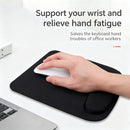 Ergonomic Mouse Pad With Wrist Support NonSlip EVA Base Comfortable Wrist Rest For Office Gaming Desk Mat 205x230mm
