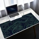 Strata Liquid Stains Black Mouse Pad 90x40 Topographic Big Mousepad Company Gamer Rug Deskmat Deskpad Personalized DropShipping