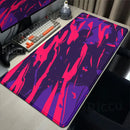 Gaming Mouse Pad Strata Liquid Art Design Desk Mats Natural Rubber Non-Slip Game Mousepad Large Computer Keyboard Protective Mat
