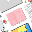 Resin Hard Mouse Pad Small Mousepad with Non-Slip Rubber Base Waterproof for Gaming Office Computer Laptop