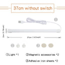 Desk light Magnetic reading lamp USB Dormitory LED Night lighting Eye protection tube cabinet Mirror Student Office study table