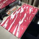 Gaming Mouse Pad Strata Liquid Art Design Desk Mats Natural Rubber Non-Slip Game Mousepad Large Computer Keyboard Protective Mat