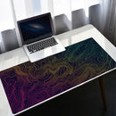 Strata Liquid Stains Black Mouse Pad 90x40 Topographic Big Mousepad Company Gamer Rug Deskmat Deskpad Personalized DropShipping