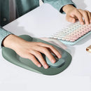Ergonomic Mouse Pad with Gel Wrist Support Premium Lycra Fabric Non-Slip Perfect for Laptops Desktops mousepad Ideal for Office
