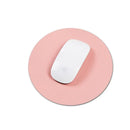 New Hot PU Mouse Pad 22cm Anti-Slip Mousepad Natural Rubber Waterproof Gamer Desk Mat for Desktop PC Computer Laptop Accessories