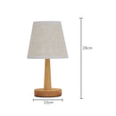 LED Desk Lights Japanese Style Interior Lighting Fixture Living Bedroom Room Bedside Night Desktop Decoration Retro Table Lamp