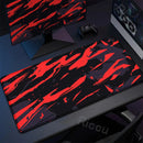 Gaming Mouse Pad Strata Liquid Art Design Desk Mats Natural Rubber Non-Slip Game Mousepad Large Computer Keyboard Protective Mat