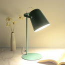 Modern Led Desk Lamp Nordic Lighting Fixture Table College Dorm Reading Living Bedroom Bedside Study Black Indoor Decor Lights
