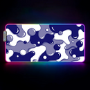 Gameing Strata Liquid Cool Mouse Pad  RGB Led Gaming Bedroom Office Desk Non-Slip Mat  Waterproof Large