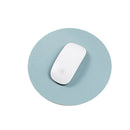 New Hot PU Mouse Pad 22cm Anti-Slip Mousepad Natural Rubber Waterproof Gamer Desk Mat for Desktop PC Computer Laptop Accessories