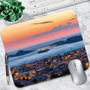 Multi Style Nature Scenery Mouse Pad Non Slip Rubber Desk Mat Aurora Mountain Beach Palm Farm Landscape Office Small Mousepad