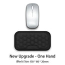 Mousepad Ergonomic Keyboard Mouse Wrist Rest Office Typing Protection Relax Wrist Memory Foam Mouse Pad For Computer Laptop Desk