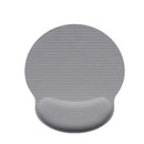 1Pcs Grey Comfortable Wrist Support Non Slip Mice Mat Soft Mousepad for PC Laptop Computer Ergonomic Wrist Rest Mouse Pad