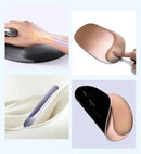 Ergonomic Mouse Pad with Gel Wrist Support Premium Lycra Fabric Non-Slip Ideal for Laptop  Desktop Office Gaming Desk