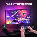 RGB Colorful Flexible Light Strip LED Strip Light PC Monitor Color Music Sync Computer Light Bar USB Port APP Control