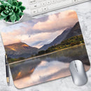 Multi Style Nature Scenery Mouse Pad Non Slip Rubber Desk Mat Aurora Mountain Beach Palm Farm Landscape Office Small Mousepad