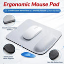 Ergonomic Mouse Pad With Wrist Support NonSlip EVA Base Comfortable Wrist Rest For Office Gaming Desk Mat 205x230mm
