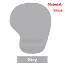 Ergonomic Mouse Pad Silicone Mousepad Wrist Rest+Lycra Fabric PC Gamer Anti-Slip Gaming Laptops Keyboard Desk Accessories