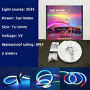 RGB Colorful Flexible Light Strip LED Strip Light PC Monitor Color Music Sync Computer Light Bar USB Port APP Control